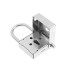 Замок висячий контрольный ВС-5 цинк , 10 шт (комплект 10 шт) - фото 24310179