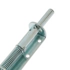 Задвижка дверная ЗД-11, покрытие цинк (комплект 10 шт) - фото 24547145