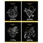 Тетрадь 48 листов в клетку «Гарри Поттер», обложка мелованный картон, тиснение фольгой, МИКС - Фото 1