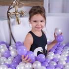 Шарики для сухого бассейна для сухого бассейна 500 шт., белый перламутр - Фото 5