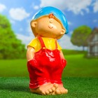 Садовая фигура "Саша" 38х20х12см - Фото 1