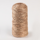 Шпагат джутовый 2-х ниточный 1,12 КТекс, 50 м - Фото 1