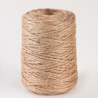 Шпагат джутовый 3-х ниточный 1,68 КТекс, 120 м - Фото 1
