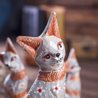 Сувенирный набор «Кошечки с полосками», h=20 см, h=17 см, h=15 см, дерево 4165730