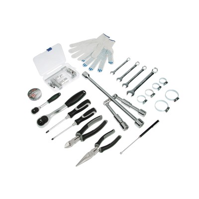 Набор инструментов в сумке ТУНДРА, универсальный, 27 предметов