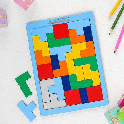 Головоломка-конструктор с подсказкой