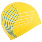 Шапочка для плавания взрослая ONLYTOP, тканевая, обхват 54-60 см, цвета МИКС - Фото 6