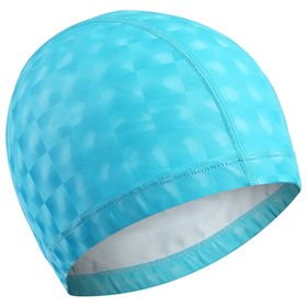 

Шапочка для плавания взрослая ONLYTOP Swim, тканевая, обхват 54-60 см, цвета микс