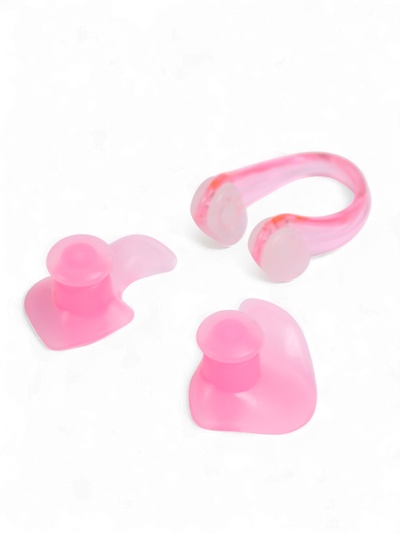 Беруши для плавания ONLYTOP, зажим для носа, цвета МИКС