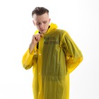 Дождевик - плащ "Мой лук - мои правила", размер 42-48, 60 х 110 см, цвет жёлтый - Фото 7