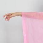 Дождевик - пончо No probllama, оверсайз, 97 х 120 см, цвет розовый - Фото 8