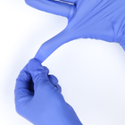Перчатки нитриловые неопудренные, размер L Gloveon Eureka, 300 шт/уп, цвет фиолетовый - Фото 2