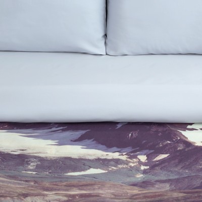 Постельное бельё "Этель" дуэт Горный пейзаж 143х215 см - 2 шт, 260х240 см, 50х70 см - 2 шт, мако-сатин