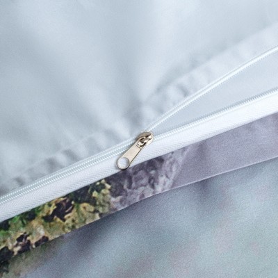 Постельное бельё "Этель" дуэт Горный пейзаж 143х215 см - 2 шт, 260х240 см, 50х70 см - 2 шт, мако-сатин