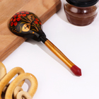 Ложка деревянная «Хохлома», полубаская, традиционная роспись - Фото 6