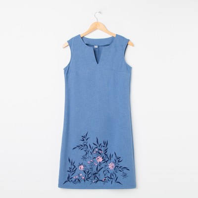 Платье женское "Марибель" цвет джинс, р-р 52