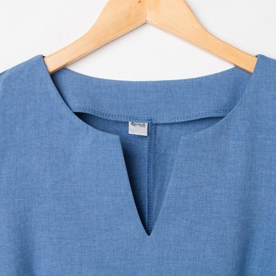 Платье женское "Марибель" цвет джинс, р-р 52