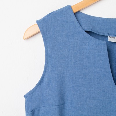 Платье женское "Марибель" цвет джинс, р-р 52