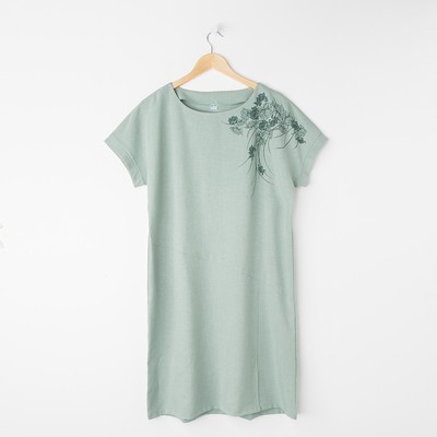 Платье женское "Соланж" цвет оливковый, р-р 46