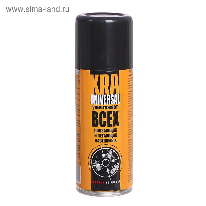 Аэрозоль от насекомых «Кра-универсал», 160 мл - Фото 1