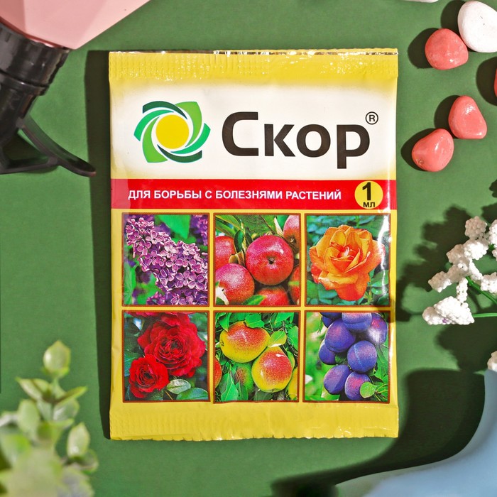 Средство от  болезней растений "Скор" ампула, 1 мл - Фото 1