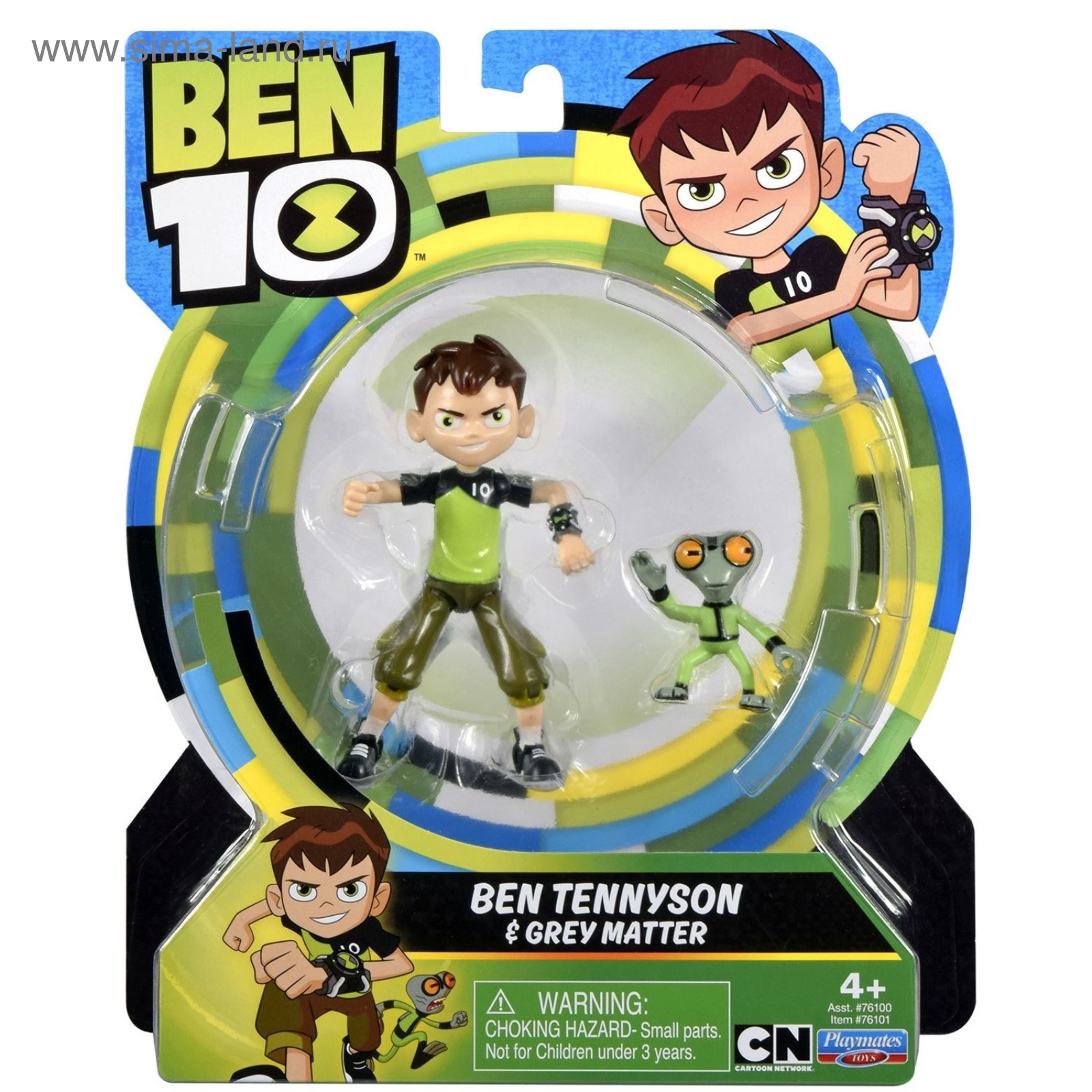 Фигурка BEN 10 «Бен и Гуманоид», 12,5 см (4377518) - Купить по цене от 1  659.00 руб. | Интернет магазин SIMA-LAND.RU