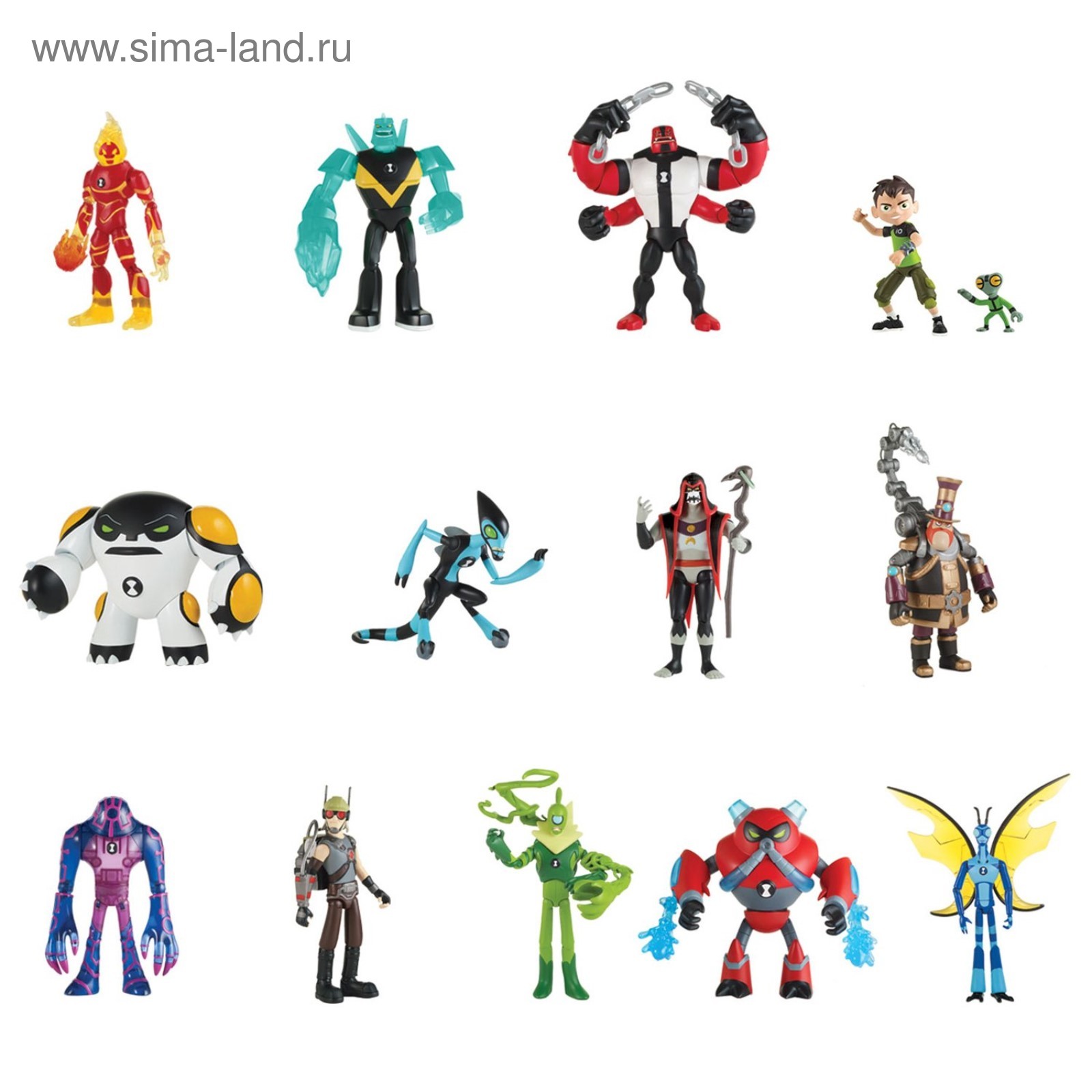 Фигурка BEN 10 «Бен и Гуманоид», 12,5 см