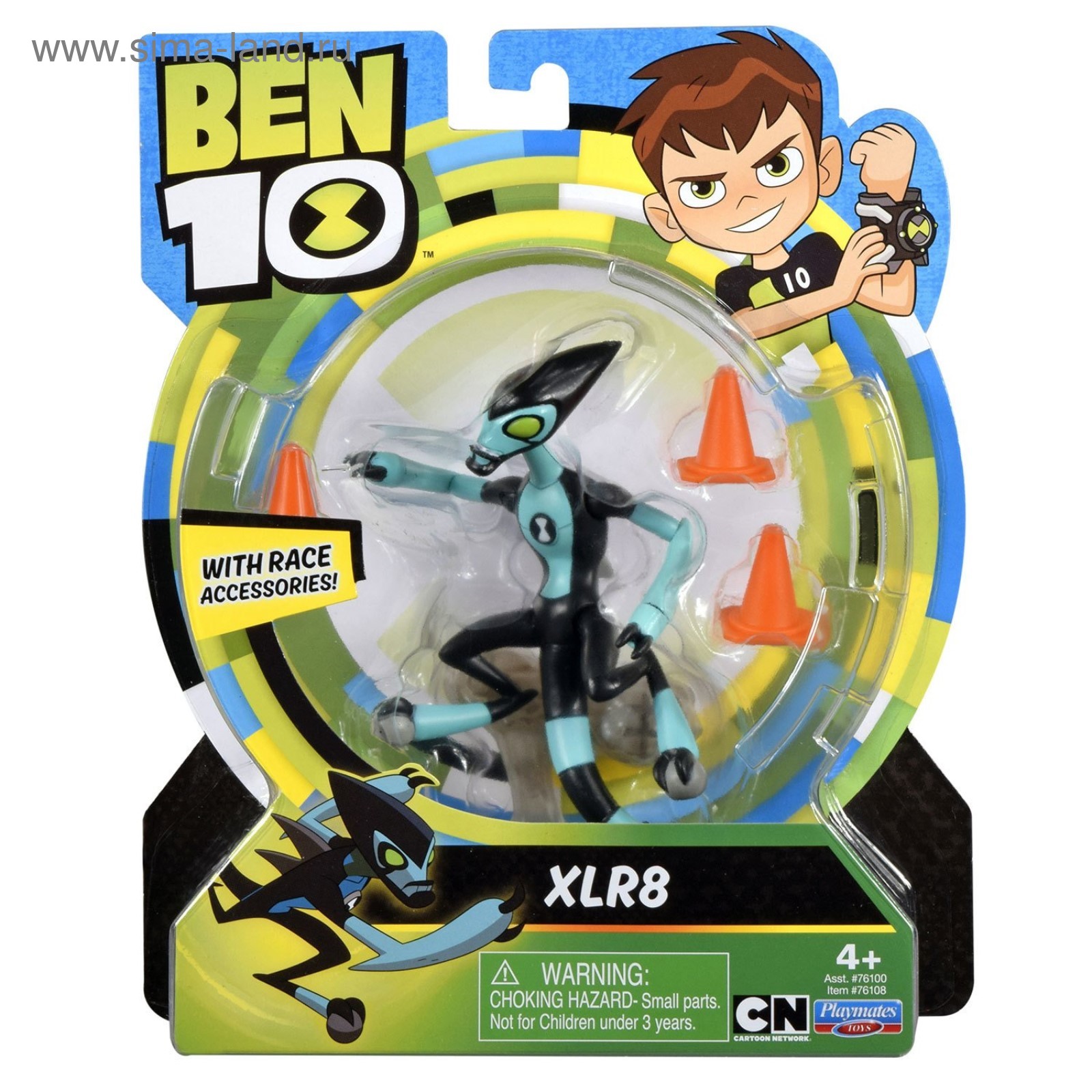 Фигурка BEN 10 «Молния», 12,5 см (4377519) - Купить по цене от 1 659.00  руб. | Интернет магазин SIMA-LAND.RU