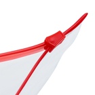 Папка-конверт на молнии А7+, 200 мкр, прозрачная молния, 8.5×13 см - Фото 5