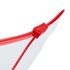 Папка-конверт на молнии формат А5 120мкр прозрачная молния МИКС 23.3×18 см 548616