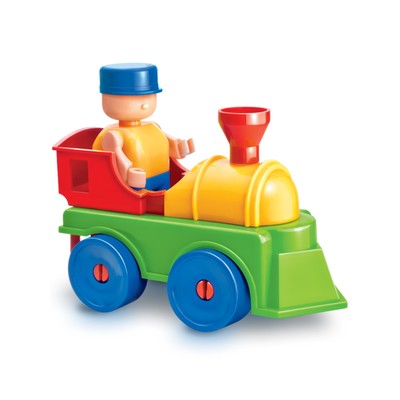 Конструктор «Железная дорога», 14 деталей