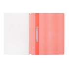 Скоросшиватель А4, розовый, верхний лист - прозрачный, 10*10 мкр - Фото 2