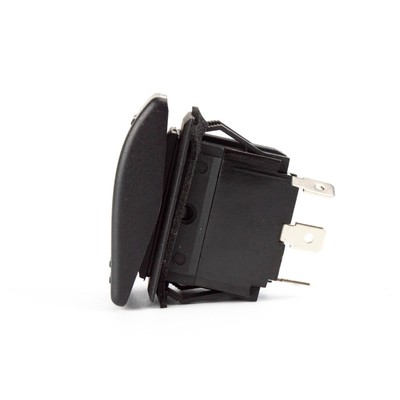 Переключатель Skipper 1011301, пластик черный, -15АА, 12V