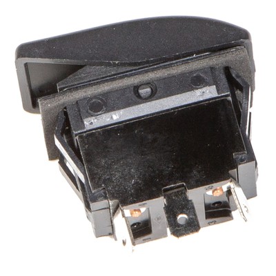 Переключатель Skipper 1011301, пластик черный, -15АА, 12V