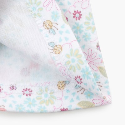 Чепчик для девочки, цвет ментол/цвет., рост 62 см, (40)