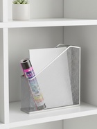 Лоток для бумаг А4, вертикальный, 1 отделение, серый 548719 - фото 7479083