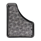 Лоток для бумаг вертикальный, металлическая сетка, 2 отделения, чёрный - Фото 3