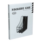 Лоток для бумаг вертикальный, металлическая сетка, 2 отделения, чёрный - Фото 5