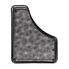 Лоток для бумаг вертикальный, металлическая сетка, 2 отделения, чёрный 548723 - фото 7479092