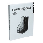 Лоток для бумаг А4, вертикальный, металлическая сетка, 2 отделения, серый 548724 - фото 7479097