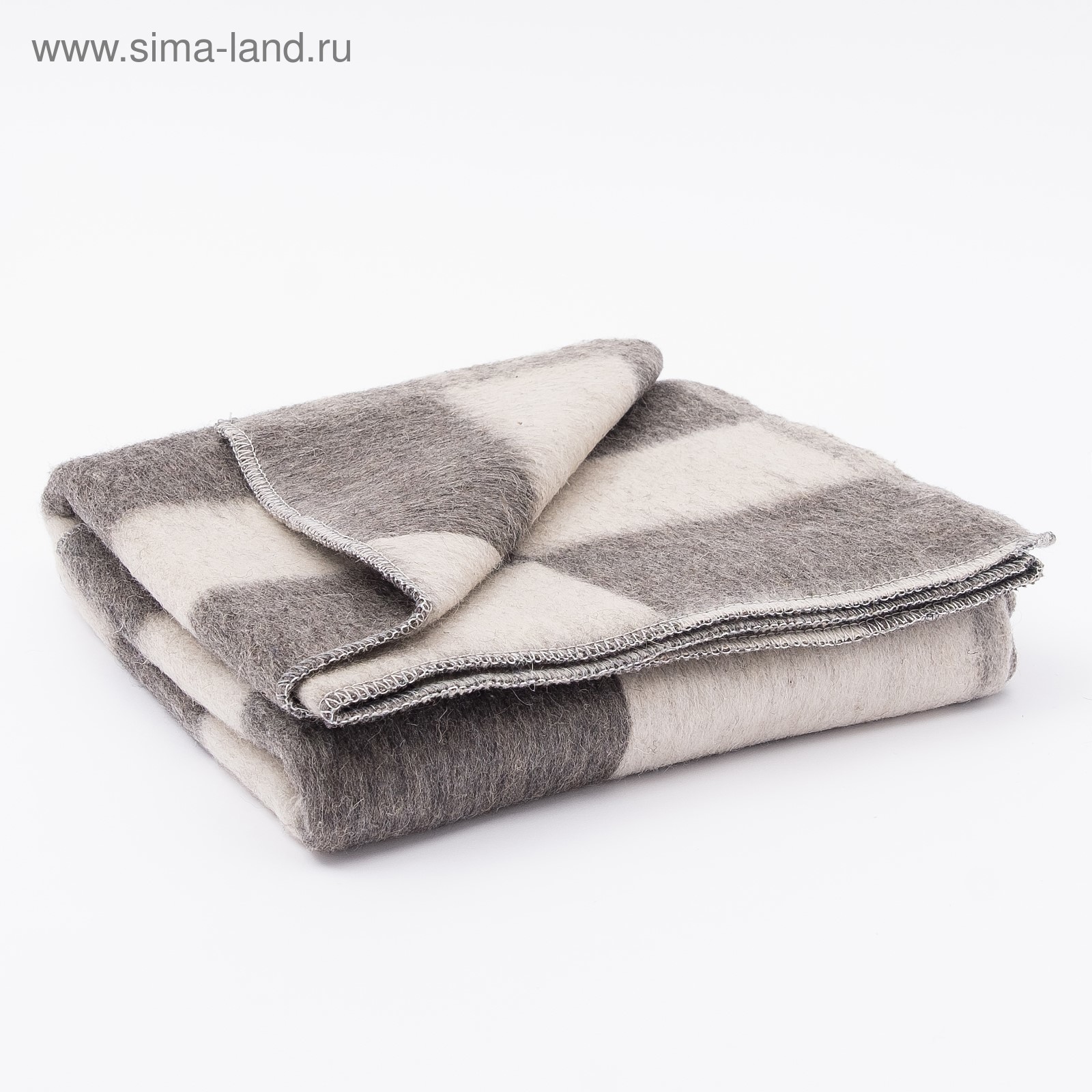 Одеяло полушерстяное, размер 100х140 см, цвет микс (4296459) - Купить ...