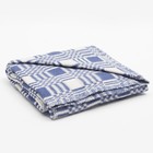 Одеяло байковое размер 90х140 см, цвет микс для мал., хл80%, полиэфир 20%, 420гр/м - фото 2555329