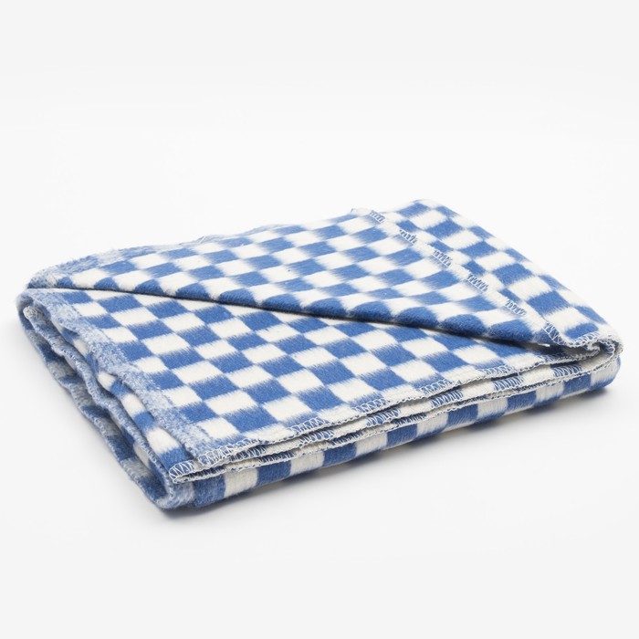 Одеяло байковое размер 90х140 см, цвет микс для мал., хл80%, полиэфир 20%, 420гр/м - фото 1887870050