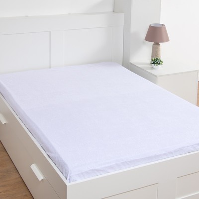 Наматрасник влагонепроницаемый 160х200 см, мулетон, мембрана, 60% хл, 40% п/э