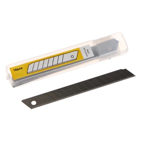 Набор лезвий для канцелярских ножей, 9 мм, 10 штук (комплект 20 шт)