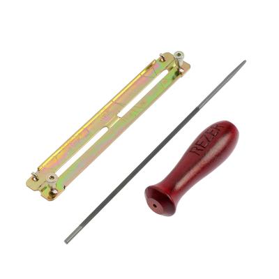 Шаблон для заточки цепи Rezer RFG 4.0, d=4 мм, для звена 1.1-1.3 мм, для шага 1/4", 3/8"