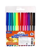 УЦЕНКА Фломастеры, 12 цветов, CALLIGRATA, вентилируемый колпачок - Фото 4