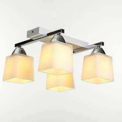 Люстра "Астро" 3x60Вт E27 хром 40х40х20 см.