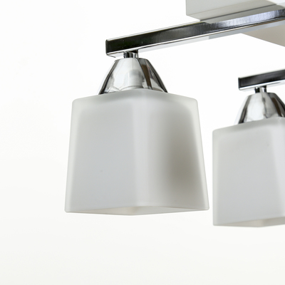 Люстра "Астро" 3x60Вт E27 хром 40х40х20 см.