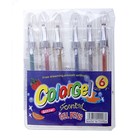 Набор гелевых ручек МИНИ 6 цветов, флюоресцентные - Фото 2